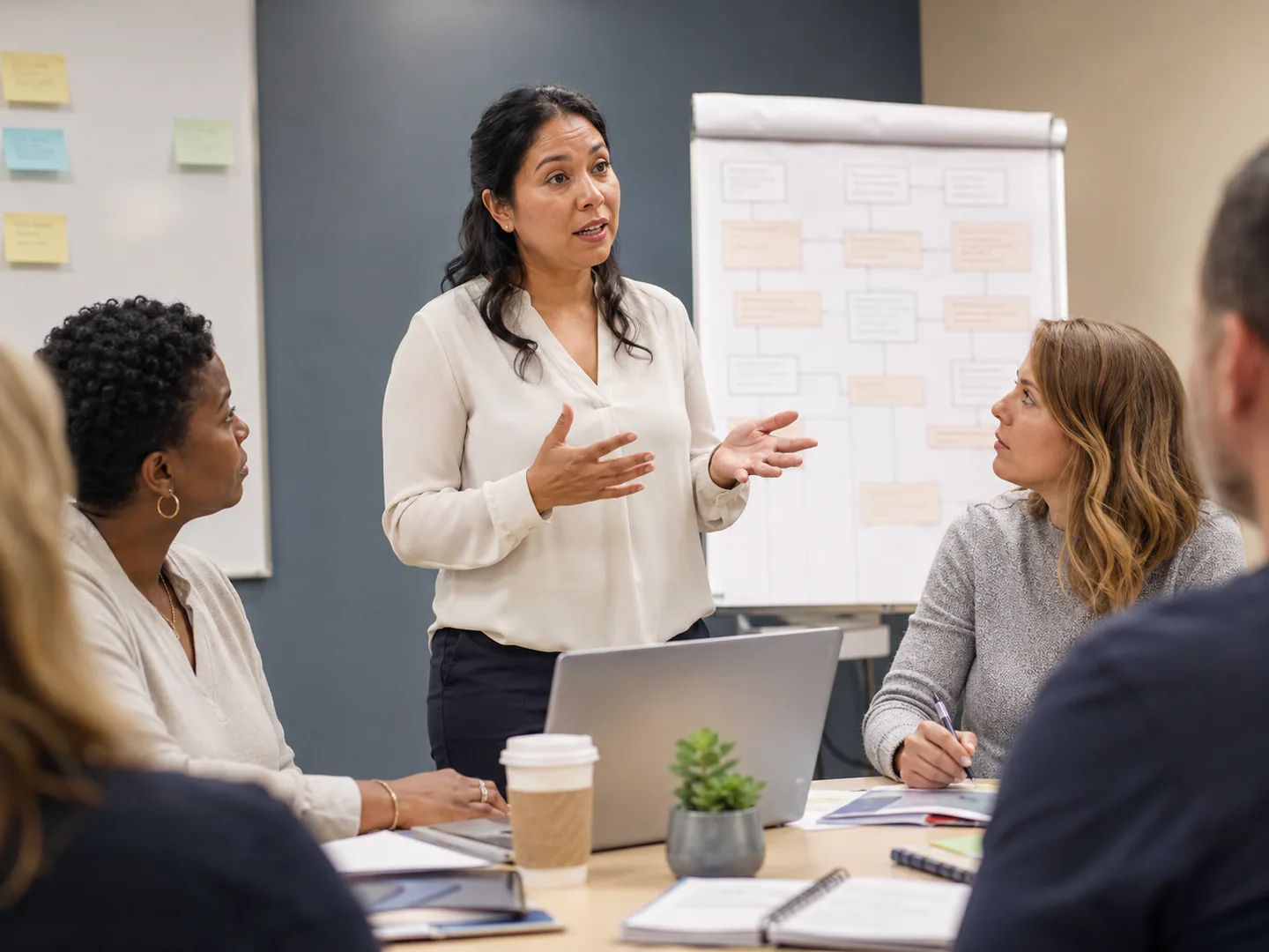 Administrator organizing rules, systems, and next actions